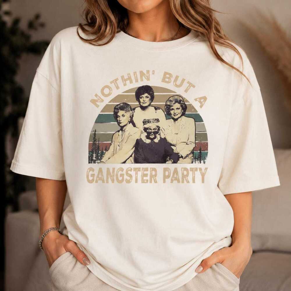 Nothin But A Gangster Party Movie Shirt White